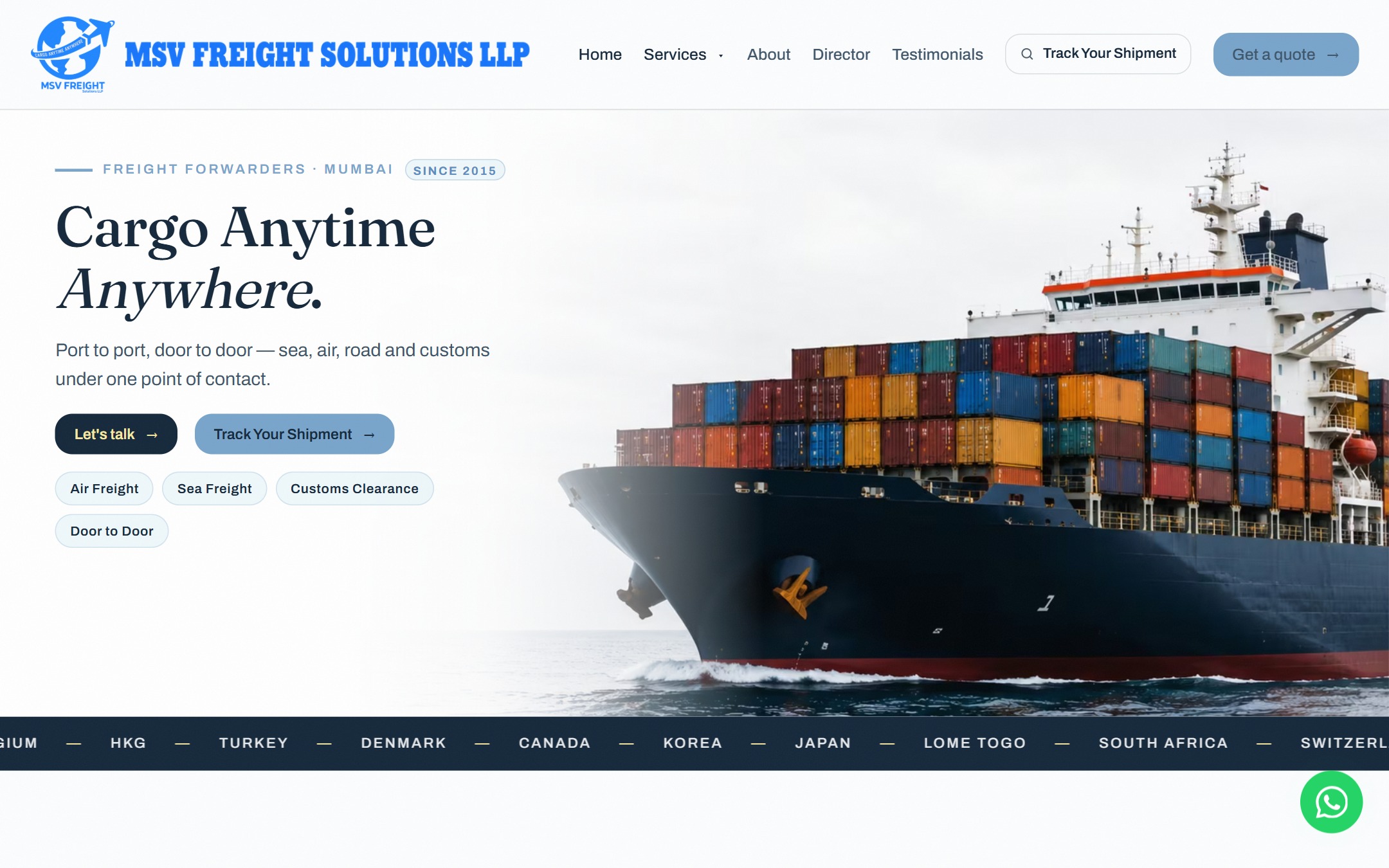 MSV Freight Solutions Global Logistics