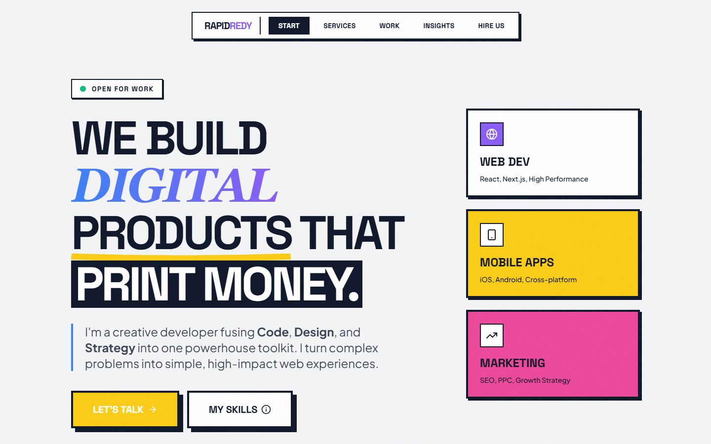 RapidRedy Studio Digital Products